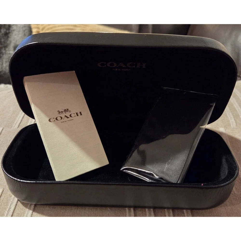 Coach black sunglass